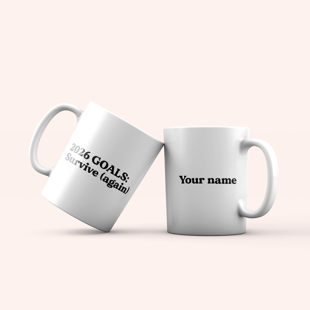 2026 Goals Mug - Personalized Mug