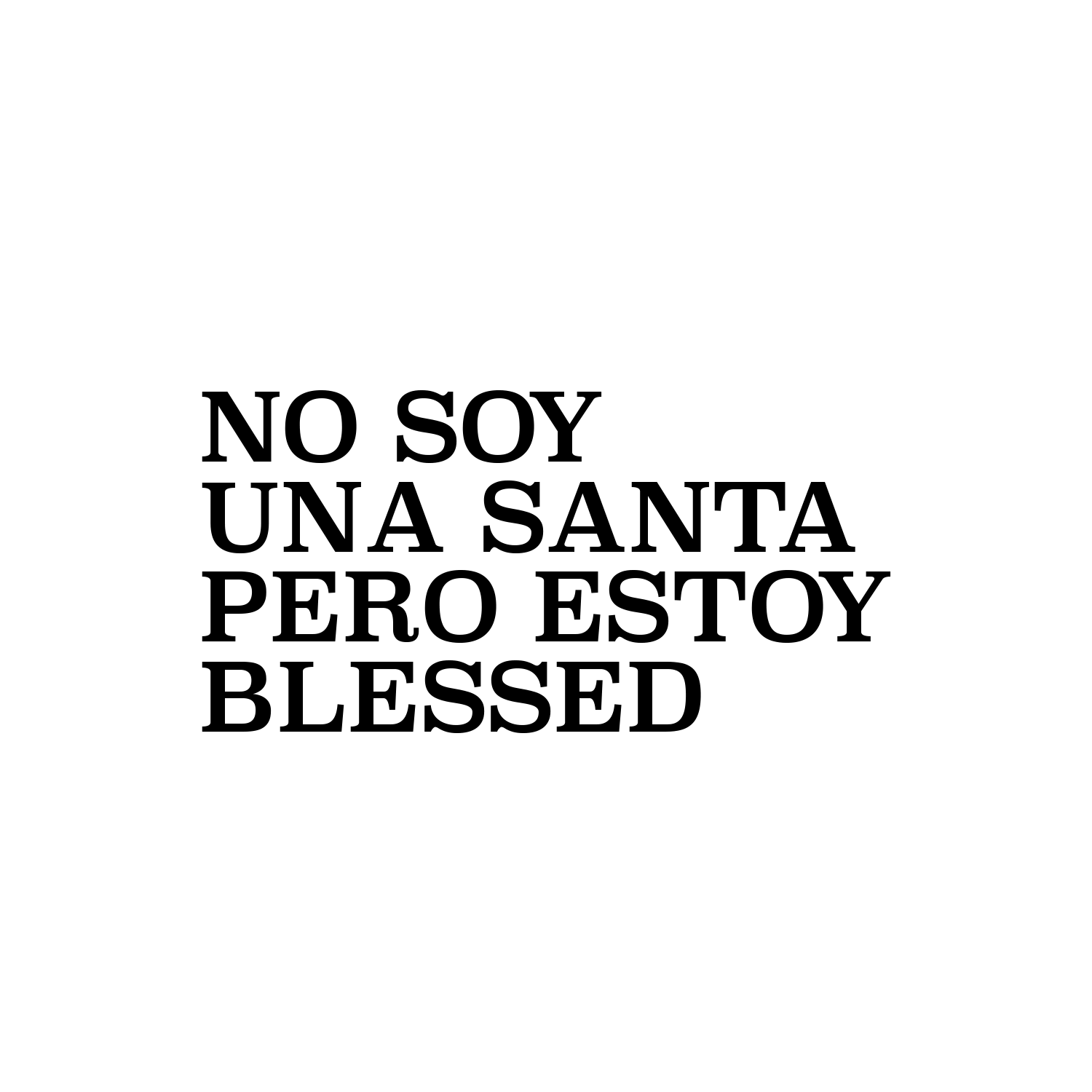 No soy una Santa pero stoy Blessed Mug - Personalized Mug