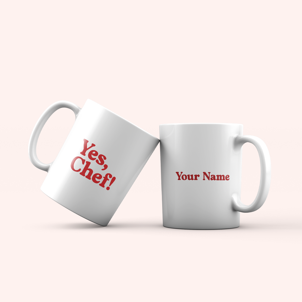 Yes Chef! - Personalized Mug