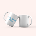 Custom Name Coffee Mug – Fun Cartoon Style Mug